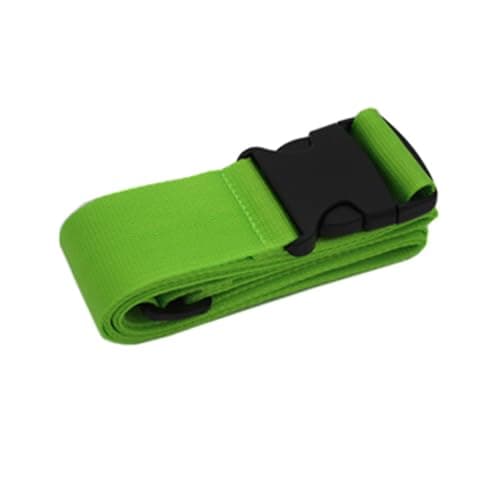 Luggage Baggage Strap Strong Extra Safety Adjustable Travel Tie Belt 13 Colours (Colour 7 Green) — view 2