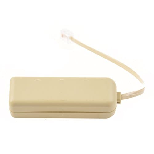RJ11 6P4C To 6P4C 4 Way Telephone Line Modular Splitter Adapter Beige — view 3