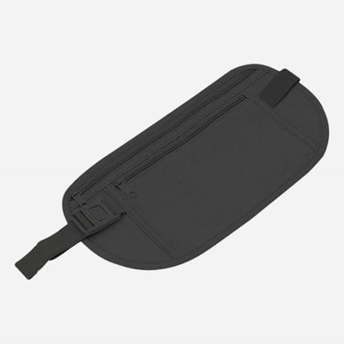 Travel Wallet: Money Belt, Concealed Pouch-Hidden Pouch Under Clothes Security Fanny -Travel Pack, Adjustable Feature — view 2