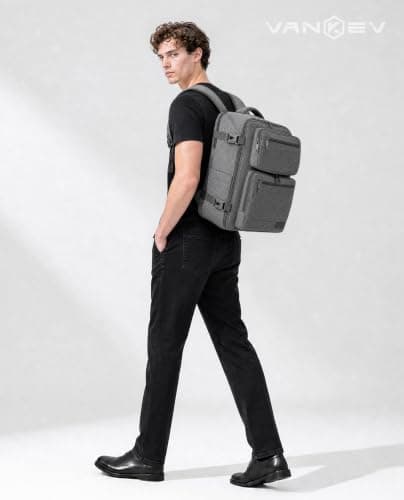 VANKEV 40x30x20 Ryanair Easyjet Eurowings Cabin Bag Travel Backpack — view 6