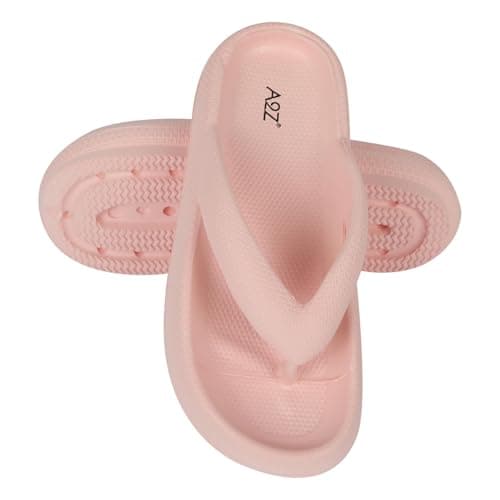 A2Z Women EVA Flip Flops Lightweight - Slider LDS 1304 Pink 5/6 UK — view 5