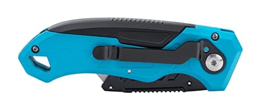 OX Tools P224301 Pro Heavy Duty Fixed Blade Folding Knife, Blue/Black (Pack of 2) — view 2