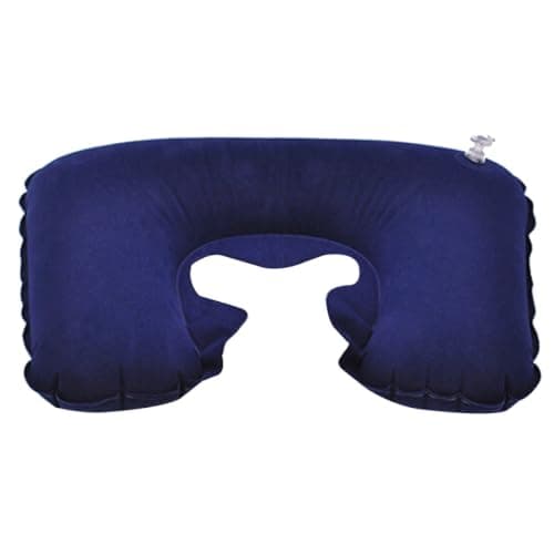 MAGICLULU Inflatable Random Color 4pcs U Shaped Travel Pillow Neck Pillow with Micro-velvet Fabric Comfortable and Portable for Airplane and Home Use — view 2