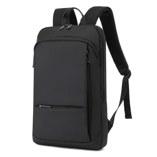 AUGUR Business Slim Backpack for Men Women 15.6 inch Water Resistant Laptop Backpack Computer Notebooks Lightweight Small Backpacks For Travel/Business/Work