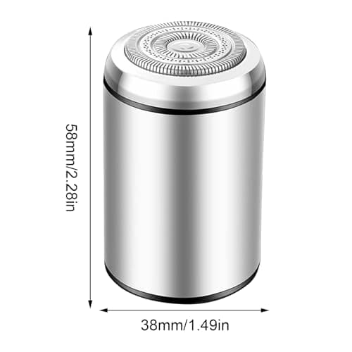 Portable Shaver for Men Small Rechargeable Trimmer Pocket Suitcase Shaving — view 5