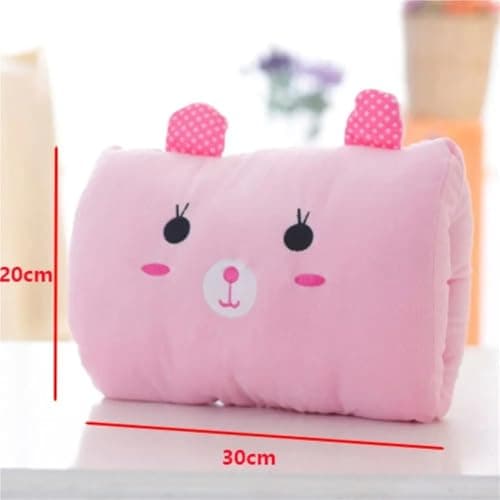 Cartoon Hand Pillow Hand Warmer Nap Weak Hero Class 1 Arm Pillow Suho Non Electrical Travel Essentials(Pink) — view 4