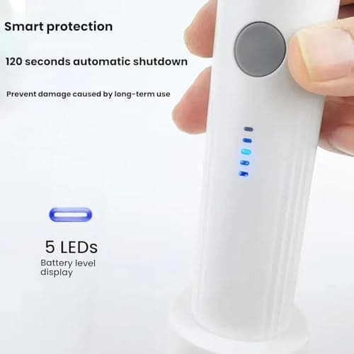 Cordless Electric Vacuum Pump for Vacuum Storage Bags Travel Air Pump，Portable USB Pump for Vacuum Seal Bags – Ideal for Bedding/Clothes（Storage Bags Not Included） — view 2