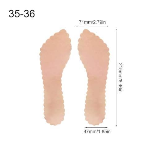Sandal Insoles | Invisible Self-Adhesive Anti-Slip Cushions — view 2