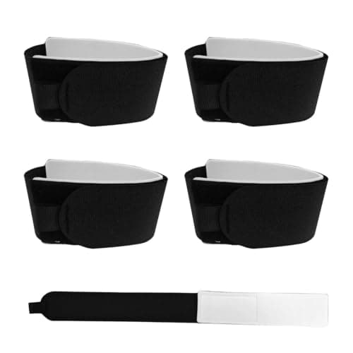 Adjustable Ski Straps With EVA Padding – 4-Piece Fastener Wraps