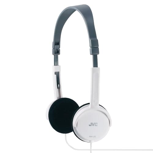JVC HA-L50 W Lightweight Headphones - White