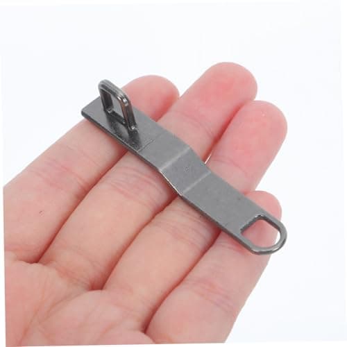 SOLUSTRE Zipper Repair Kit Luggage Zipper Replacement Pulls with 2 Sets Zinc Alloy Black for Suitcases and International Trips — view 4