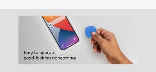 InCard Tagigo Tracker - Works withGoogle's Find Hub (Find My Device), Replaceable Battery, Ideal for Wallets, Keys, Bags, Luggage (Android Only - Pink) — view 3