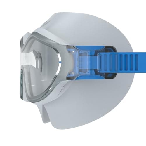 Speedo Unisex-Adult Hydrosity Swim Mask | Essentials | Dive | Swim | Leak-Free Goggles, GREY, One Size — view 3