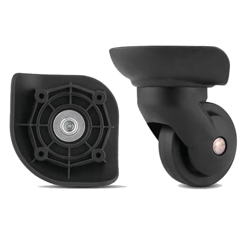GUGULUZA 1 Pair Luggage Wheel Replacement Spare Spinner Caster for Suitcase Wheel Repair GW293