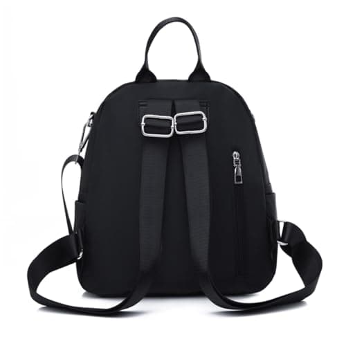 A xeumei Backpack Womens Small Casual Rucksack Anti Theft Travel Daypack Lightweight School Bag Ladies Fashion Multi Pockets Shoulder Bag — view 3