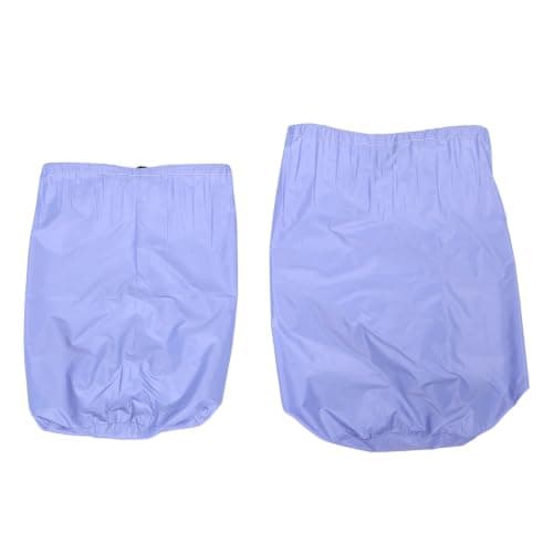 2pcs Waterproof Nylon Drawstring Travel Pouch for Laundry and Gym