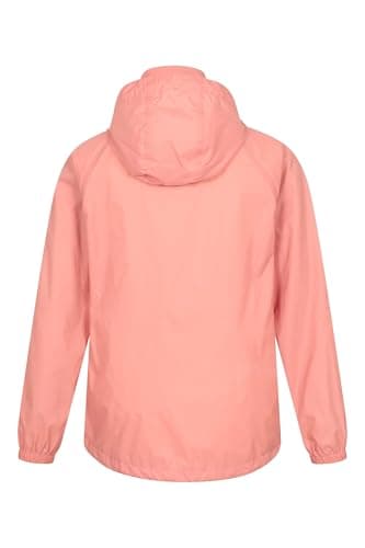 Mountain Warehouse Pakka Womens Waterproof Rain Jacket Coral 12 — view 6