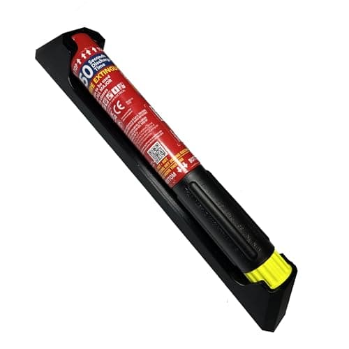 SKR Dynamics 50/100 Second Fire Safety Stick Holder, Mount On Any Flat Surface, Easy Install, Quick Access, Strong ABS, Does Not Come With Fire Stick (Double) — view 2