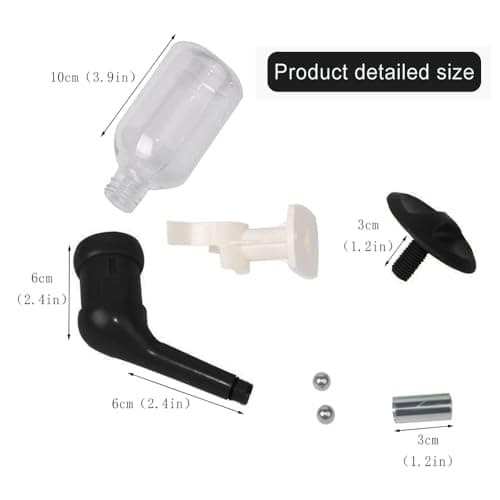 No-Drip Pet Water Dispenser Bottle-Dog Kennel Cage Water Dispenser Water Drinker Kettle for Pets can be Raised and Lowered Drinking Water Feeding Water (Black) — view 2
