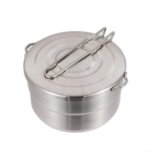 16cm Compact Folding Pot 304 Steel for Hiking Backpacking