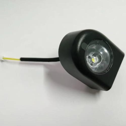 Electric Scooter Front Headlight LED for Xiaomi for m365 1S Pro, High Brightness Replacement Lamp with Long Range, Sturdy ABS Design for Safe Night Travel, Black — view 2