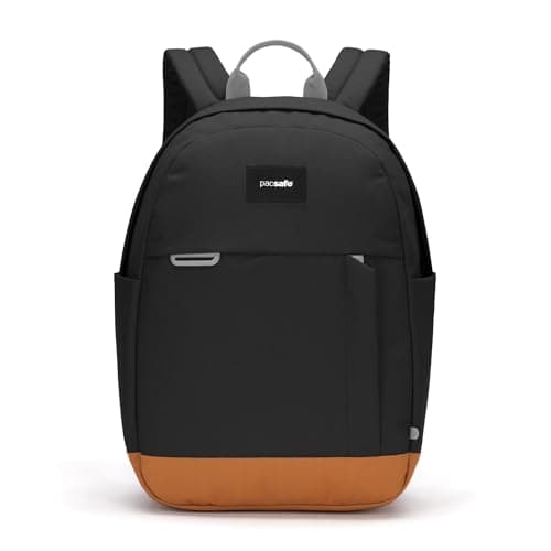 Pacsafe Go 15l Anti Theft Backpack, Jet Black, 15 Litre, Go 15l Anti Theft Backpack