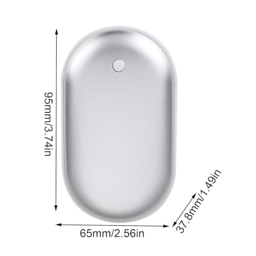 Usb Hand Warmer, Multifunctional Pocket Heater, Portable Heating Device, Battery Pack For Winter, Rechargeable Hand Warmer, Usb Warming Device, Nightlight Feature, Compact Hand Heater, — view 2