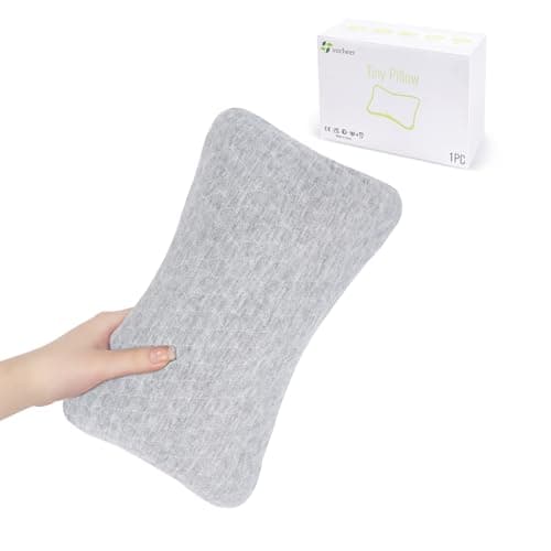 vocheer Small Pillow with Removable Cover, 28*17 cm Tiny Travel Pillow 1PC
