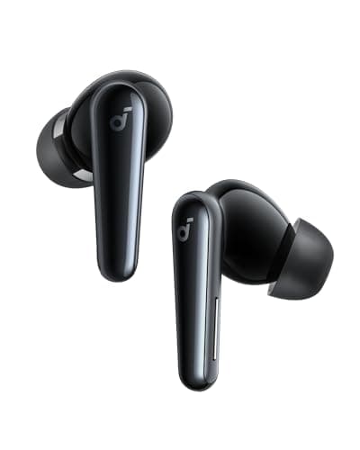 soundcore Liberty 5 by Anker, Noise-Cancelling Wireless Earbuds, 2x Stronger Voice Reduction, Real-Time Adaptive Noise Cancellation,Fast Charging,Dolby Audio, 6 Mic AI Calls