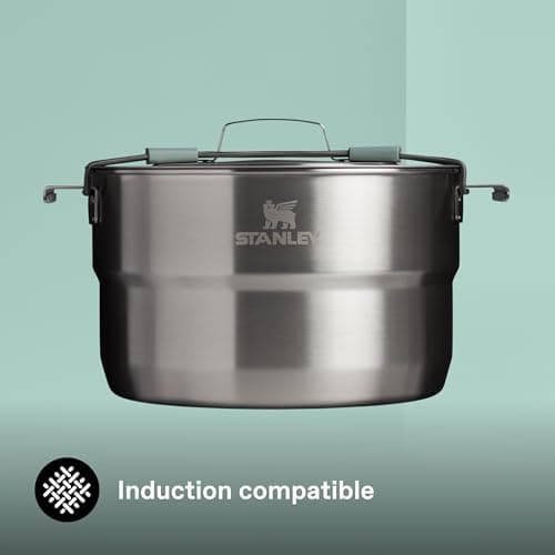 Stanley 1913 Wildfare Full Serve Cookset 3.78L - Shale/Charcoal — view 4