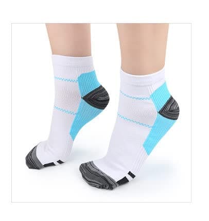XIMISUN 7 Pairs Compression Socks for Women & Men Plantar Fasciitis Relief Foot Pain, Arch Support- Upgraded Sport Compression socks Best for Athletic Running Medical Pregnant (S-M, 7 colors) — view 6