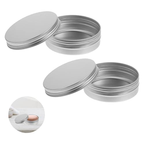 BESPORTBLE 3pcs Soap Box Travel Case with Lid, Silver Aluminium Storage Box — view 4