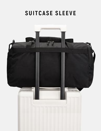 SKYSPER 30L Gym Duffel - Sports Bag Small with Wet Pocket for Sport, Travel, Fitness & Workout Men Women(Black) — view 5