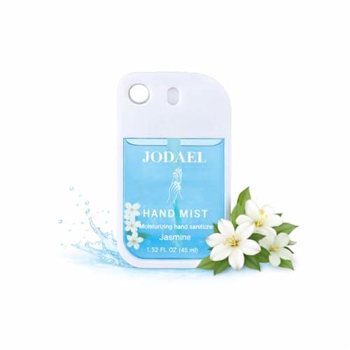 Mist Hydrating Hand Sanitizer Spray Hand Care Set Women and Mens Gifts Birthday Gifts Germ & Virus Protection Travel Size- (Jasmine)