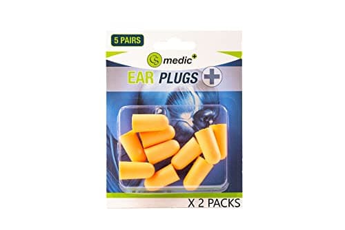 CS Medic Ear Plugs - Soft Foam - Pack of 10 Pairs - Best for Noise Reduction - Work - Sleep - Flying - Concerts — view 4