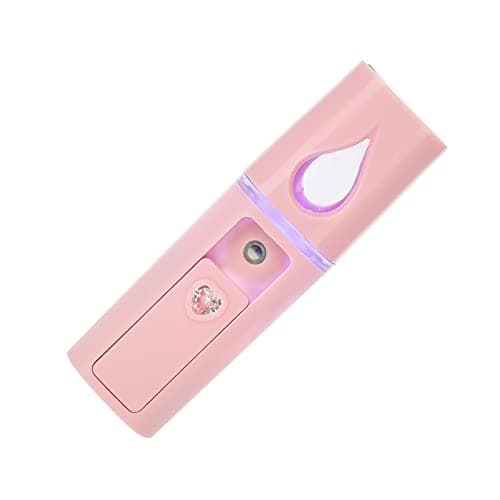 Compact Nano Facial with Cool Mist Spray Function - Handy Hydration Atomization Sprayer for Face - 20ml Travel-Size Blue/Red Indicator — view 2