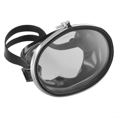 Tempered Glass Dive Mask Anti-Fog Stainless Steel Frame