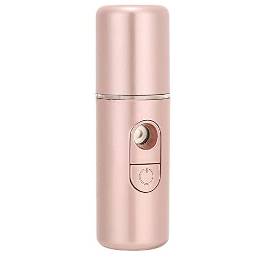 Generic Nano Mist Sprayer Portable USB Face Humidifier Deep Hydrating for Skin Care Moisturizing Tool Rose Gold 20ml (Rose Gold) — view 2