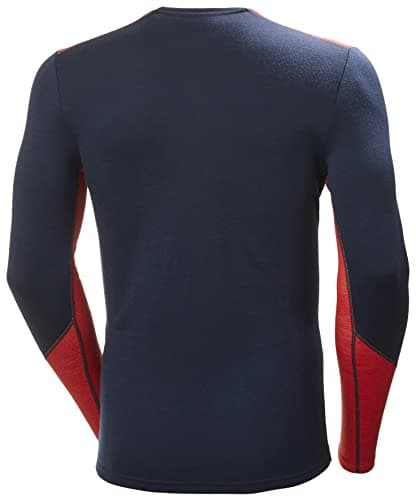 Helly Hansen Men's Lifa Merino Midweight Crew, Navy, XL — view 4