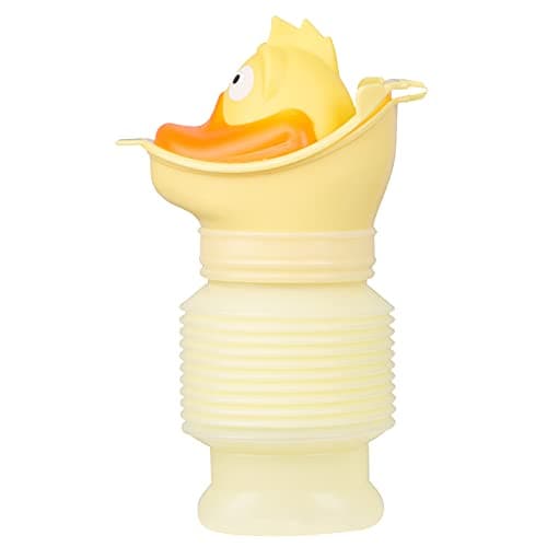 Portable Baby Potty for Girls Boys Emergency Urinal Toilet Hygienic Child Travel Potty Anti-Leakage Kids Pee Training Cup 420ml Urination Container Bottle for Car Travelling, Outside Toilet, Camping — view 2