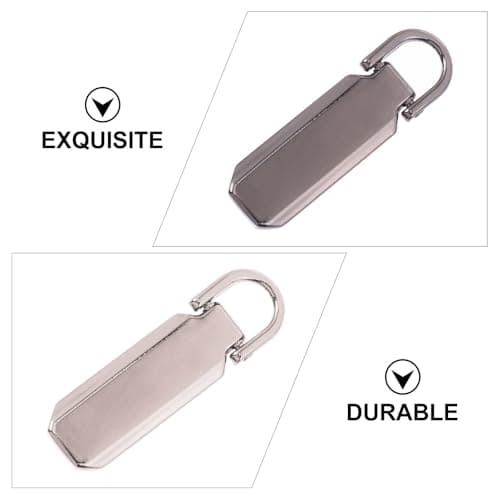 4pcs Metal Zipper Heads Back to School Repair Replacement — view 3