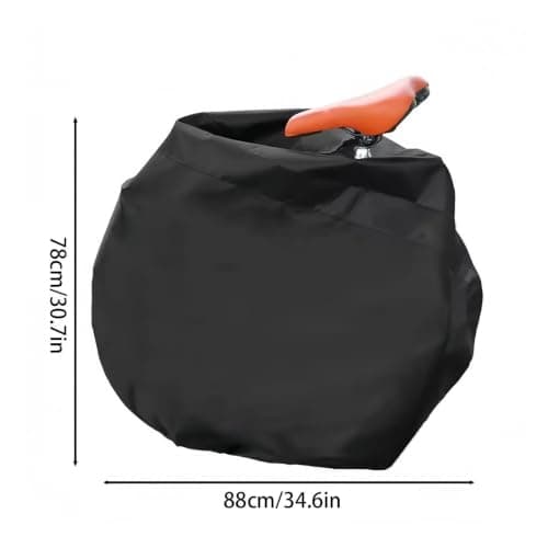 Bike Travel Bag, Waterproof Dustproof UV Resistant Folding Bicycle Case — view 5