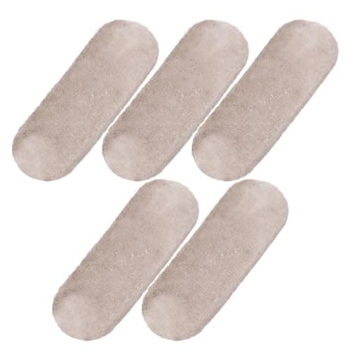 TOYANDONA 5pcs Reusable Cotton Hand Warmer Replacement Pads with Catalytic Heater Inserts, Portable and Quick Warmth for Camping and Outdoor Events, Small Shape Design Suitable for Ages