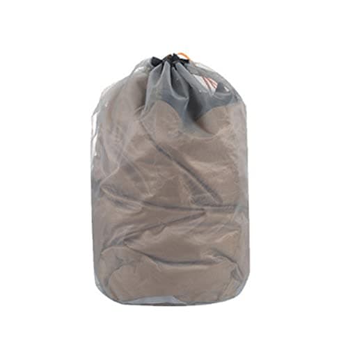 Lightweight Mesh Drawstring Bags - Large Outdoor Compression Storage Sacks for Sleeping Bag, Luggage, Clothes - Ideal for Camping & Hiking — view 3