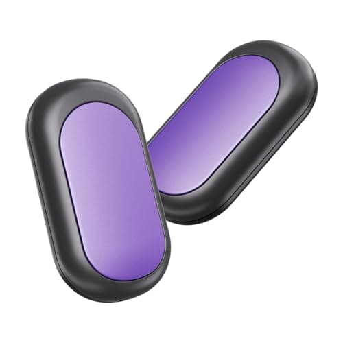 Rechargeable Split Type Hand Warmers 5S Heat Generation, Purple