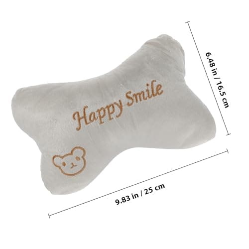 SOLUSTRE Car Neck Pillow 2pcs Flannel Pp Cotton Headrest Support — view 2