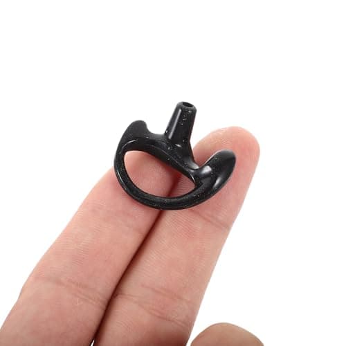 Lurrose 1 Pair Rubber Ear Inserts Ear Buds for Coil Tube Audio Kits Comfortable Wearing Suitable for Lightweight for Travel and Work — view 4