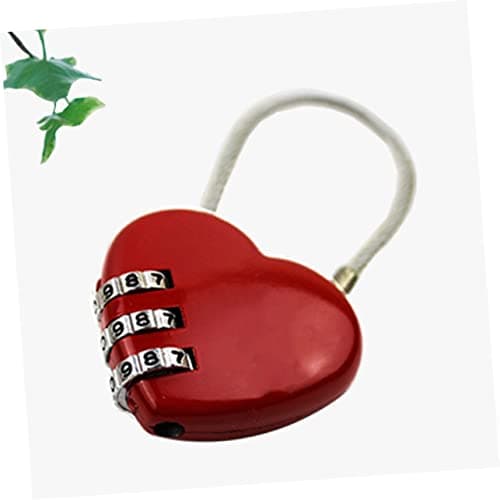 STOBOK 2pcs Concentric Lock Case Luggage Combination Lock Password for Travel TSA Approved — view 3