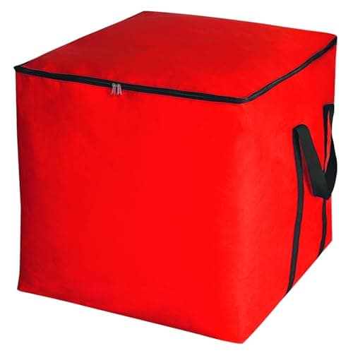 Foldable Storage Bag Red 280L Dustproof Waterproof Moving Bag