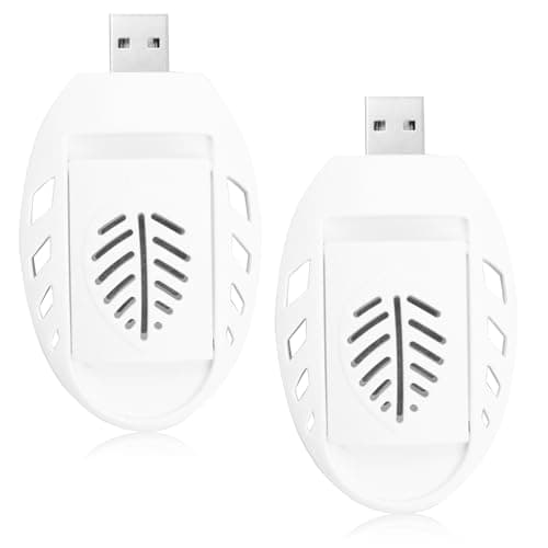 2PCS Plug in Mosquito Repellent, USB Electric Insect Repellent for Home
